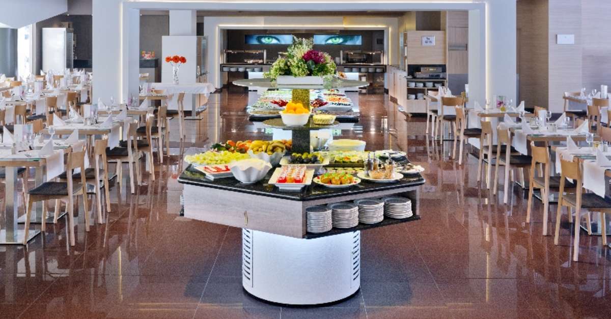 Een foto van de faciliteiten bij Aparthotel Nostre Mar