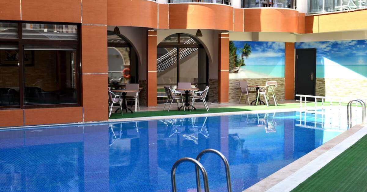 Ein Foto vom Pool im Hotel By Karaaslan Inn