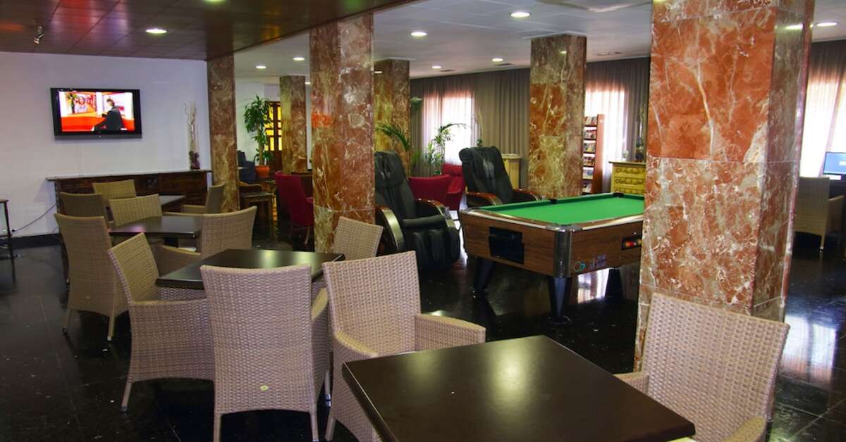 Ein Foto von den Einrichtungen im Hotel Tropical Ibiza