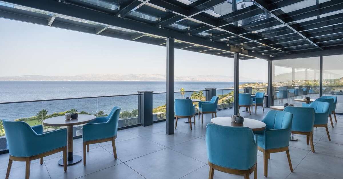 Een foto van het terras bij The Nowness Luxury Hotel & Spa