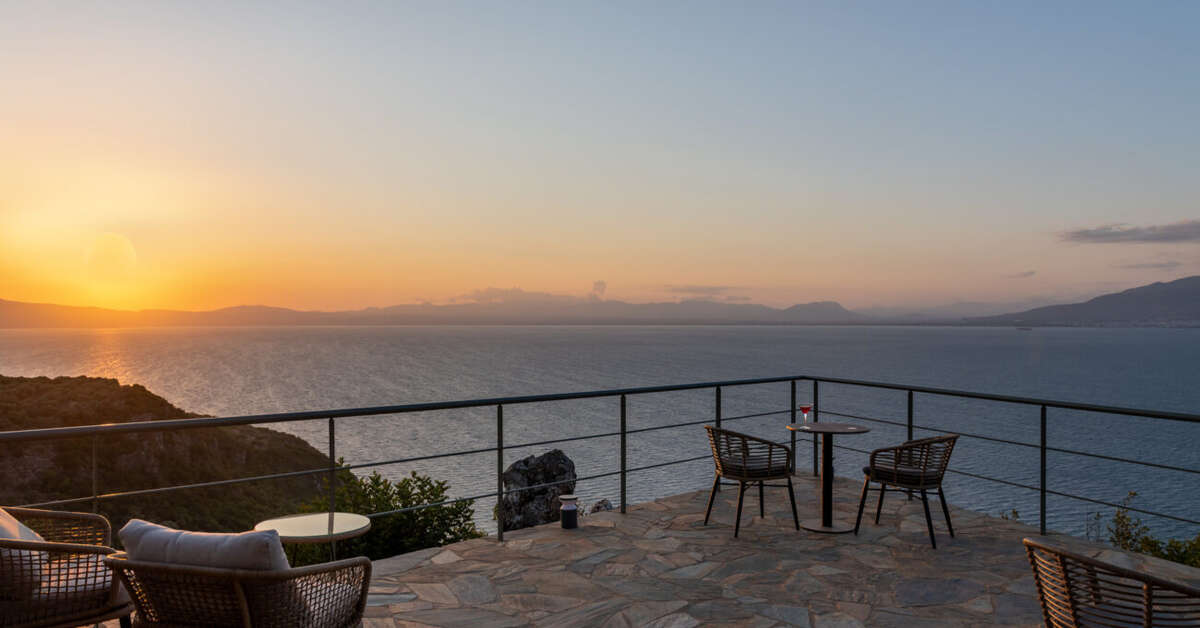 Een foto van de faciliteiten bij Searocks Exclusive Villas Resort Messinia