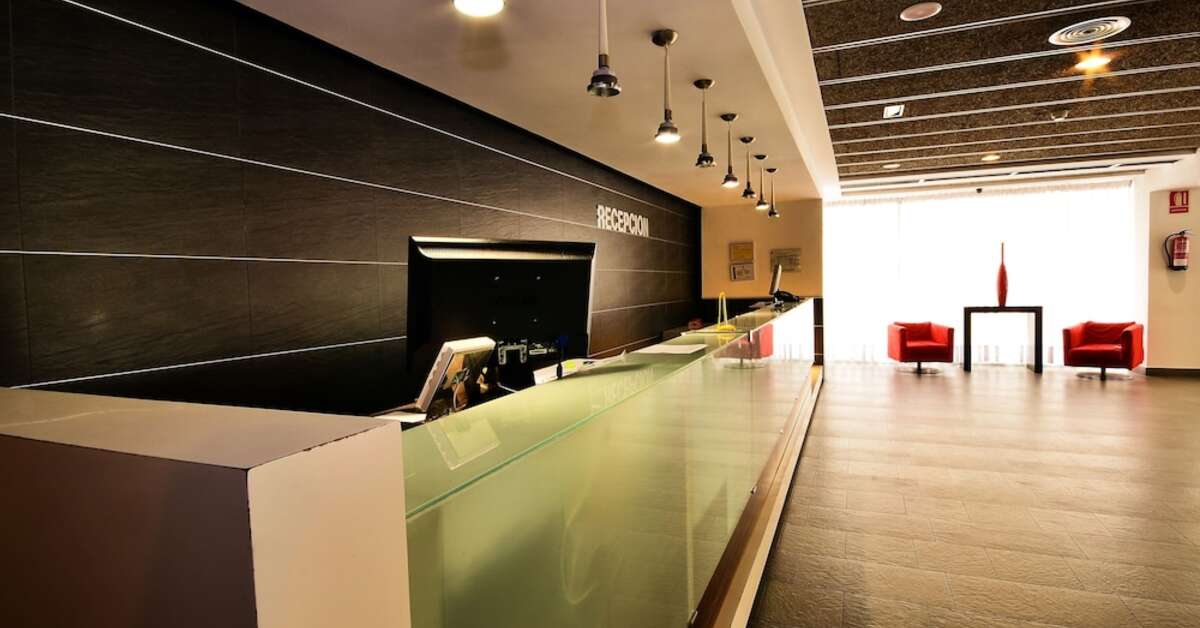 Een foto van het interieur van Hotel MH Sol y Sombra