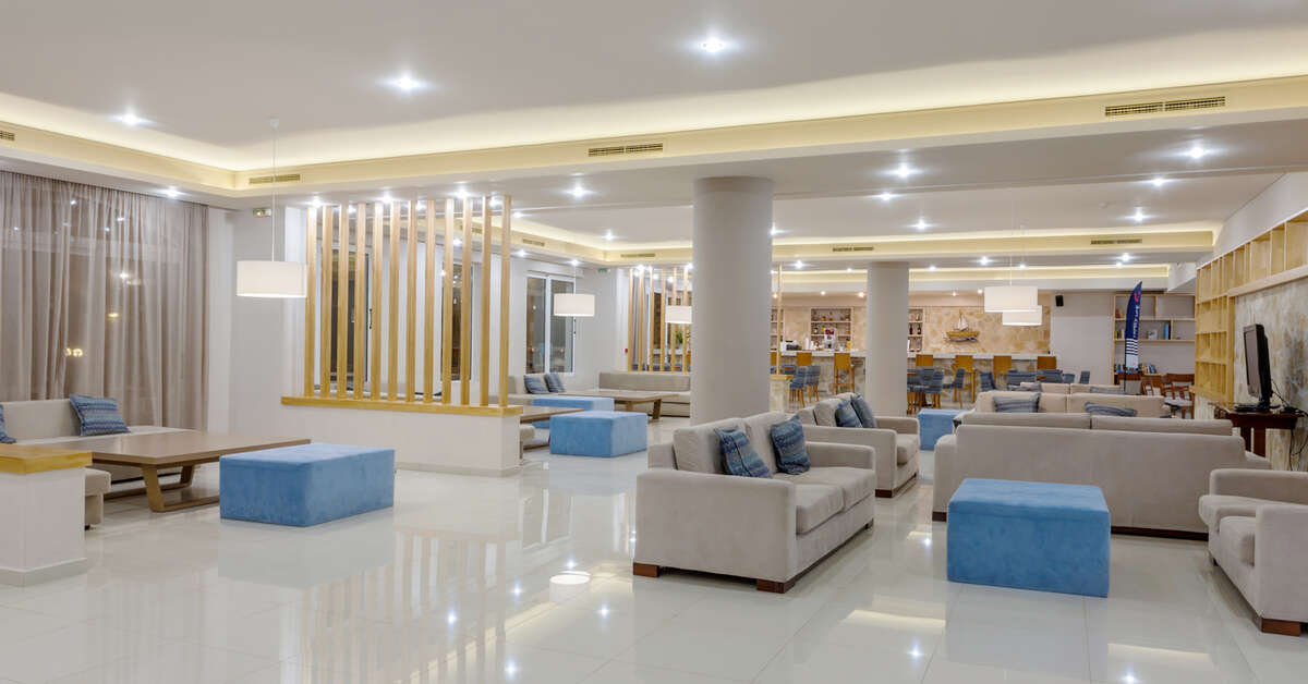 Een foto van het interieur van Alykanas Village Resort