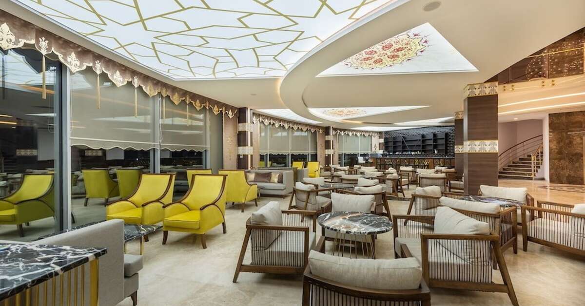 Een foto van het interieur van The Marilis Hill Resort Hotel & Spa