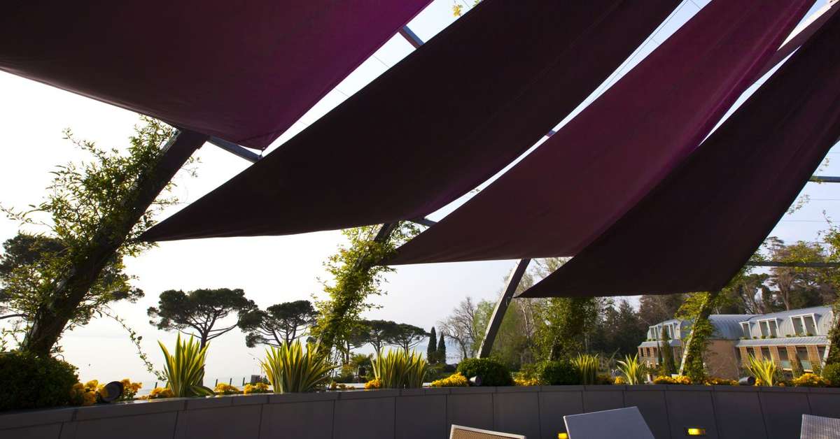 Een foto van het terras bij Hotel Corte Valier