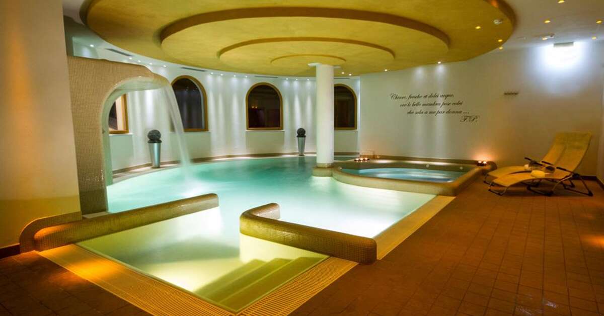 Een foto van het zwembad bij Hotel Norge