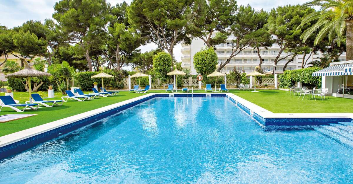 Ein Foto vom Pool im Hotel Foners
