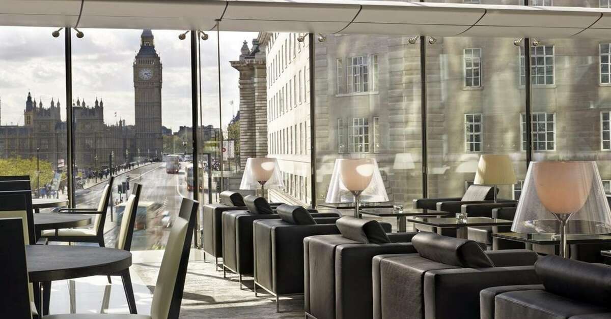Een foto van het interieur van Park Plaza Westminster Bridge