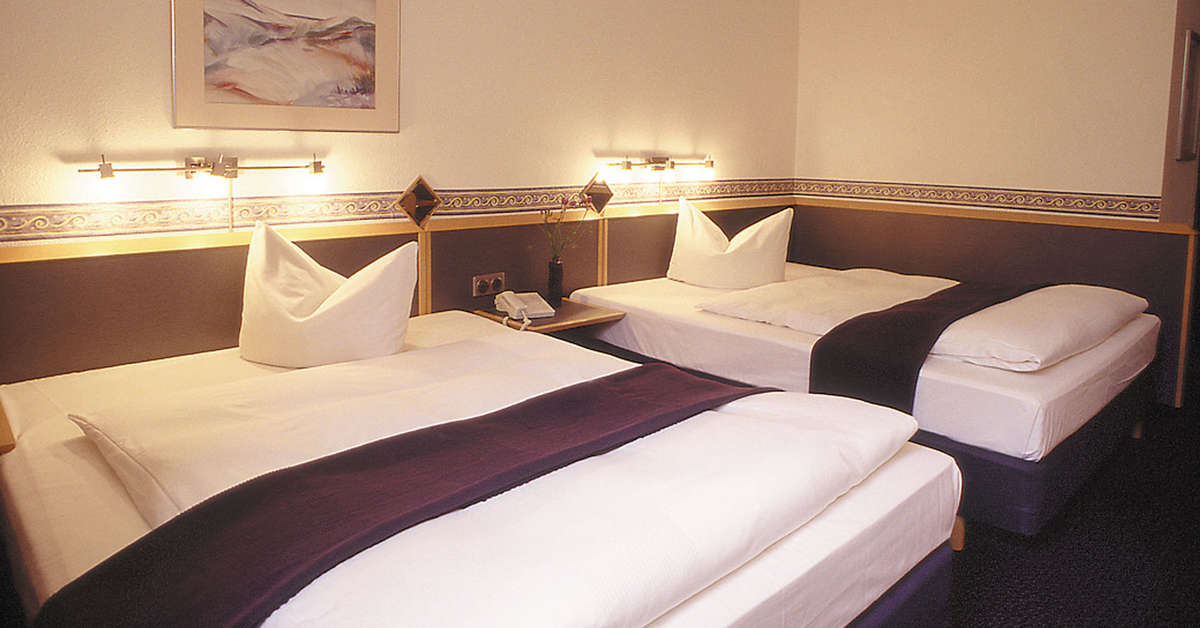 Een foto van een overzicht van Econtel Hotel Munchen