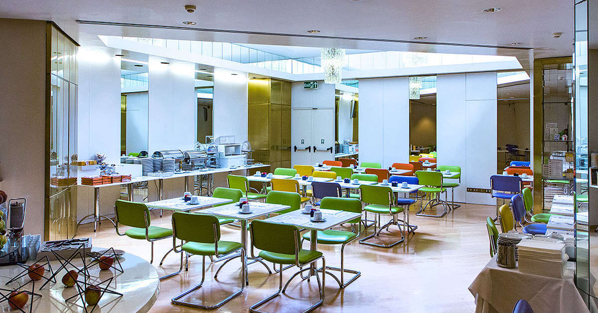 Een foto van de faciliteiten bij Hotel Albani Roma