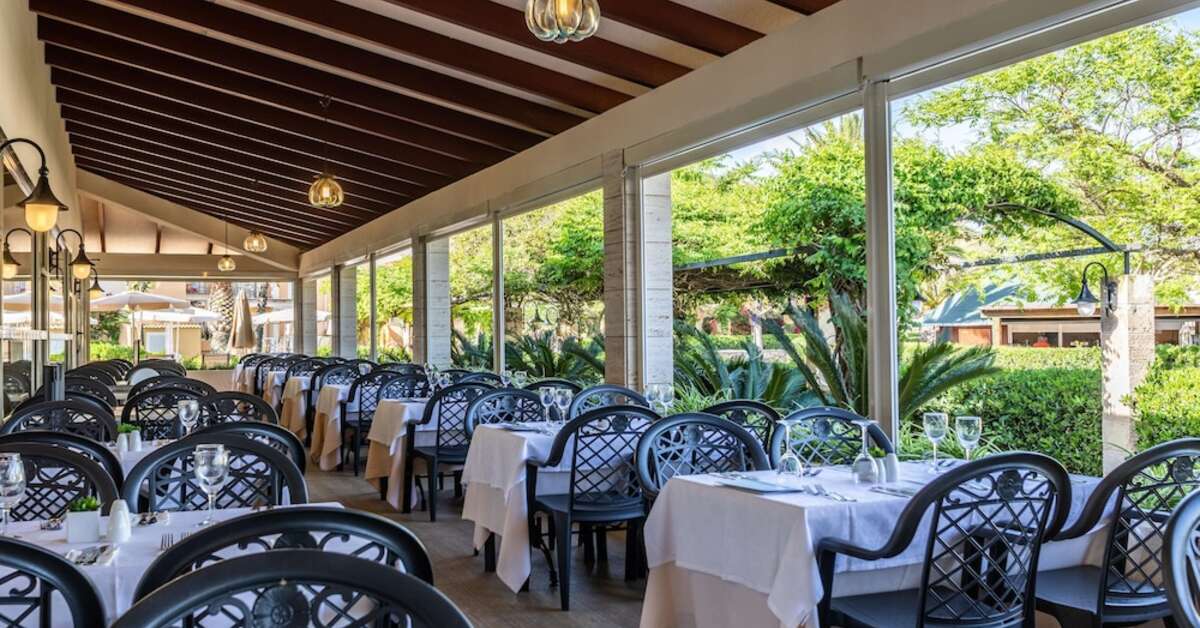 Een foto van de faciliteiten bij Hotel Zafiro Menorca
