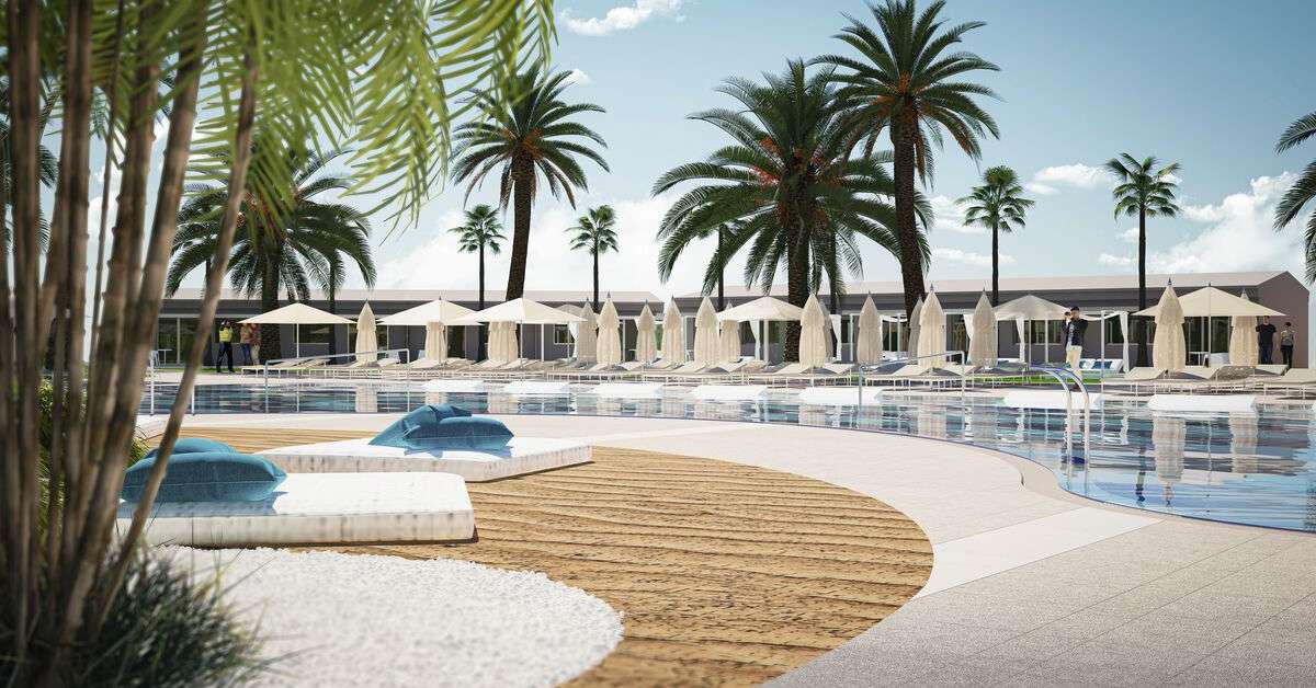 Een foto van het terras bij Kumara Serenoa by Lopesan Hotels