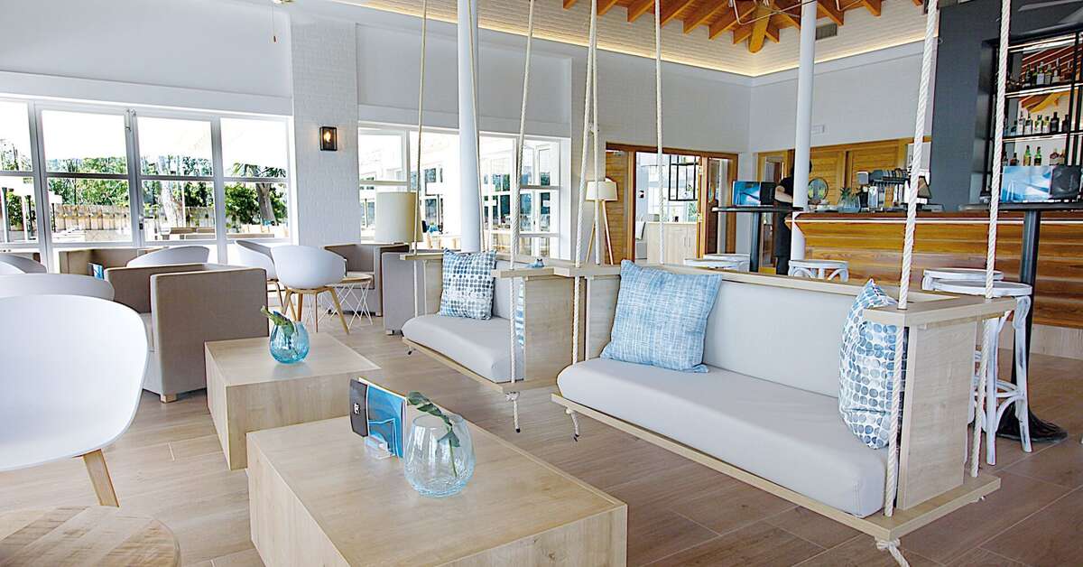 Een foto van het interieur van BG Hotel Rei del Mediterrani Palace