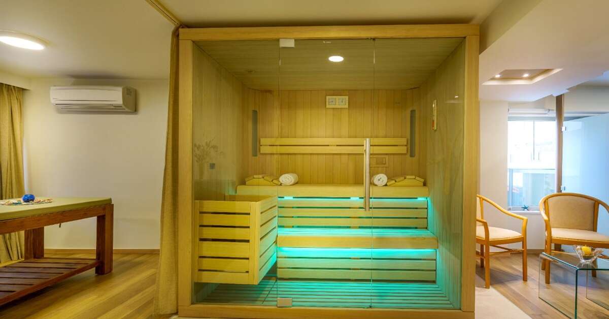 Ein Foto von den Einrichtungen im Kyma Suites Beach Hotel