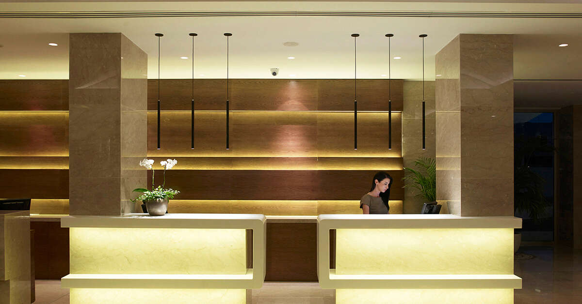 Een foto van het interieur van Sunrise Pearl Hotel & Spa