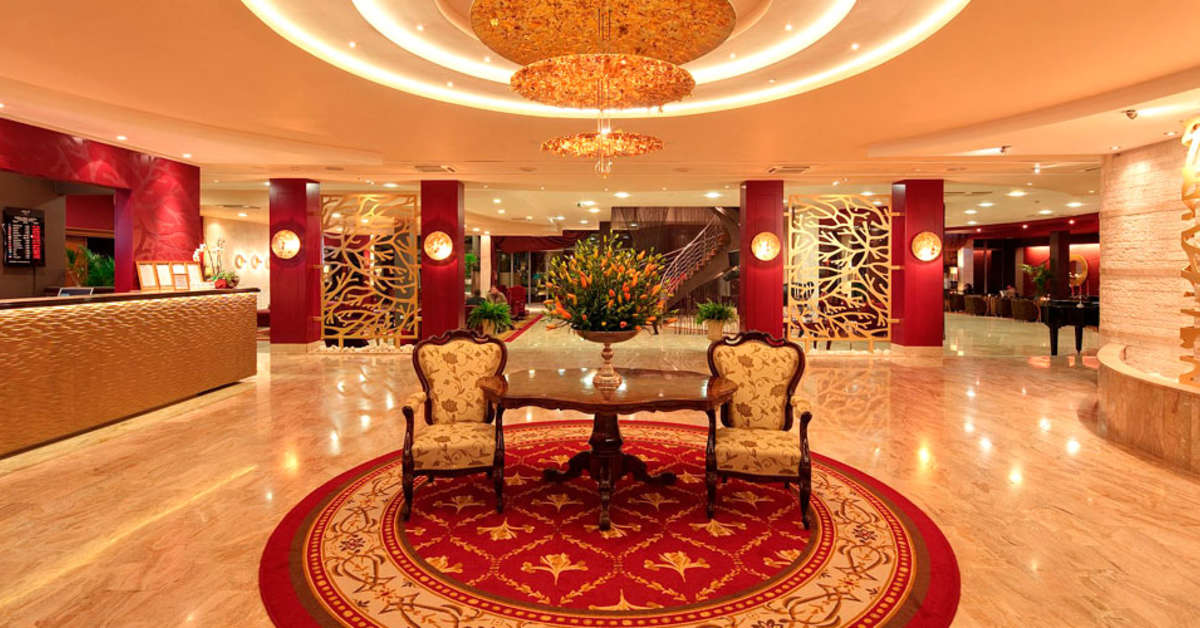 Een foto van de faciliteiten bij Hotel Pelegrin Plava Laguna by Melia