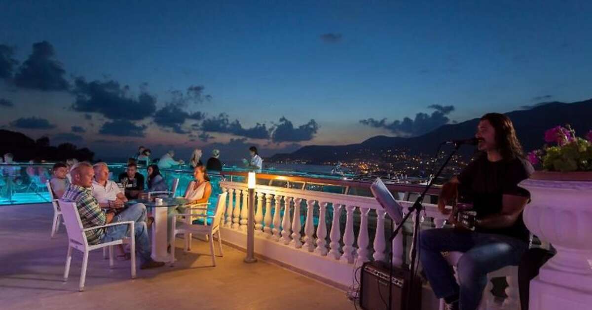 Ein Foto von den Einrichtungen im Sunny Hill Alya Hotel
