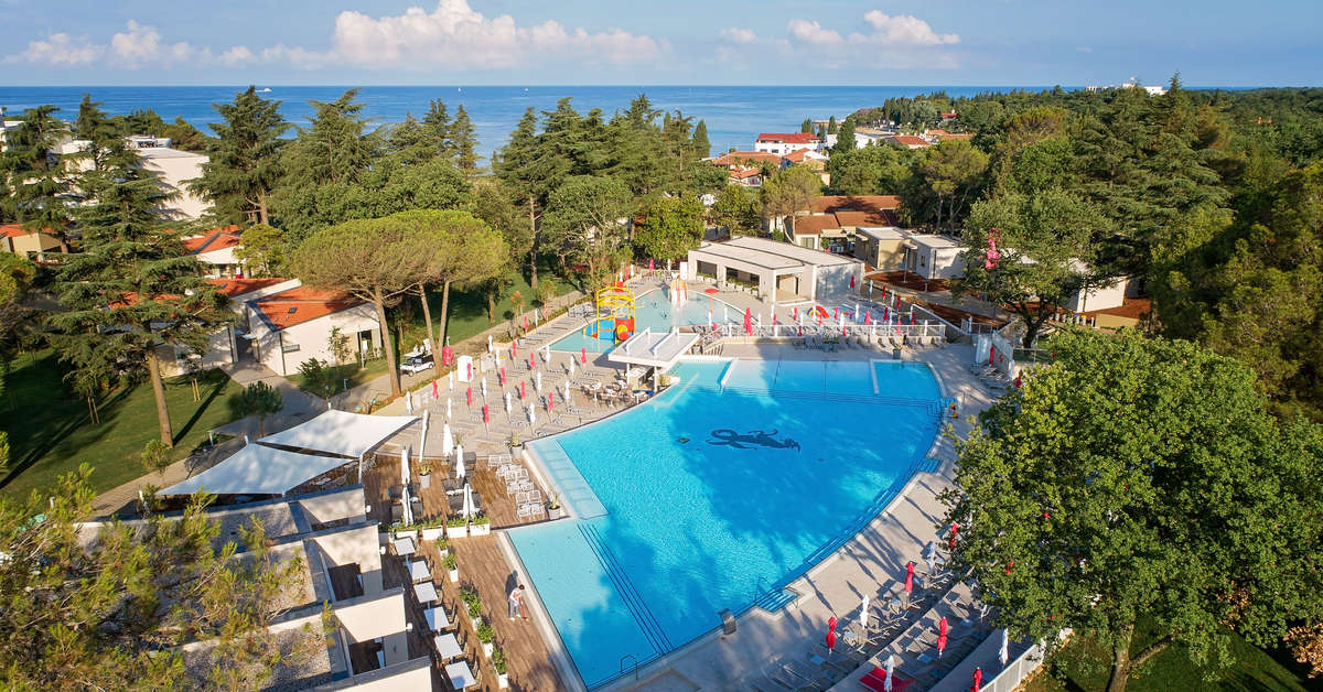 Een foto van een overzicht van Garden Suites Park Plava Laguna