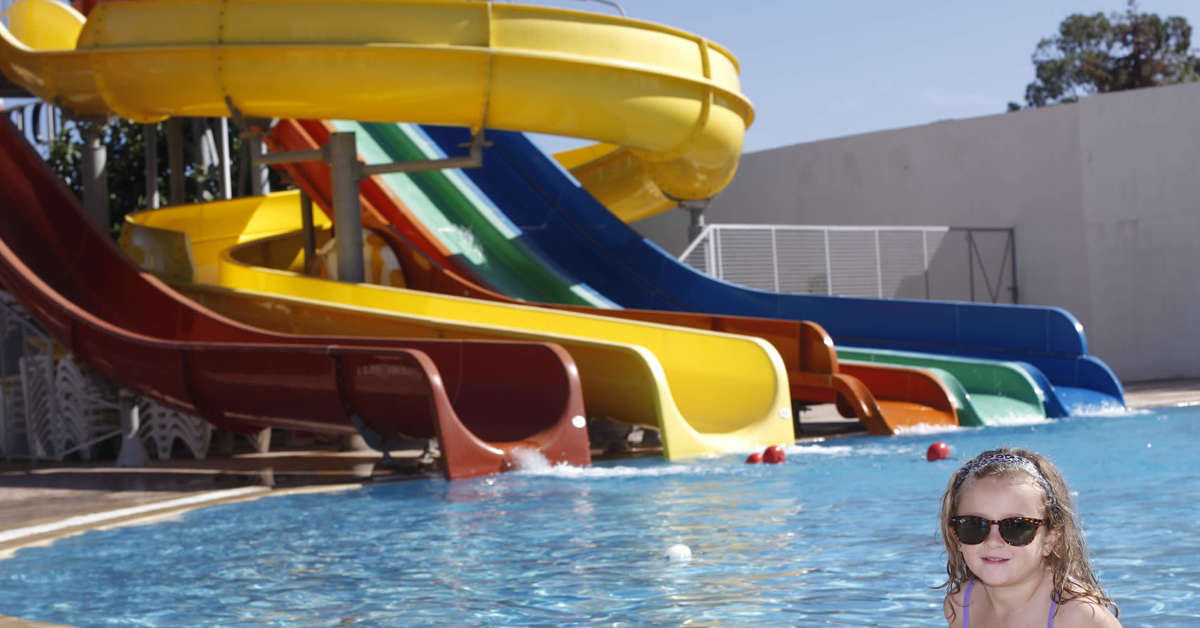 Ein Foto vom Pool im Riviera Resort