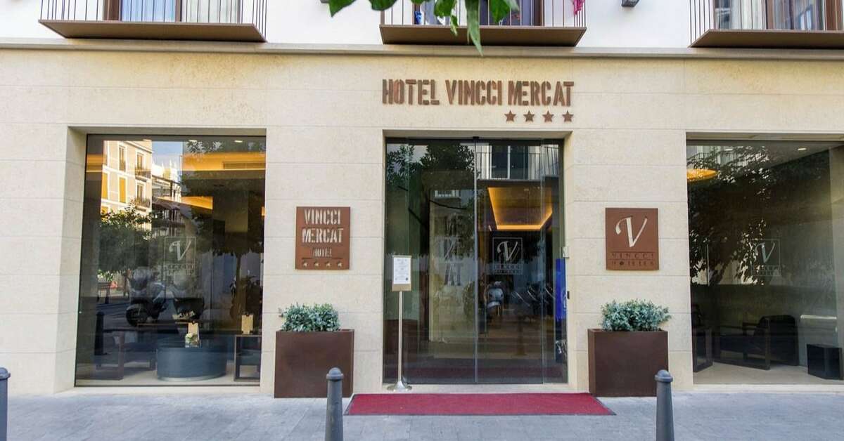 Ein Foto von der Außenansicht des Vincci Mercat