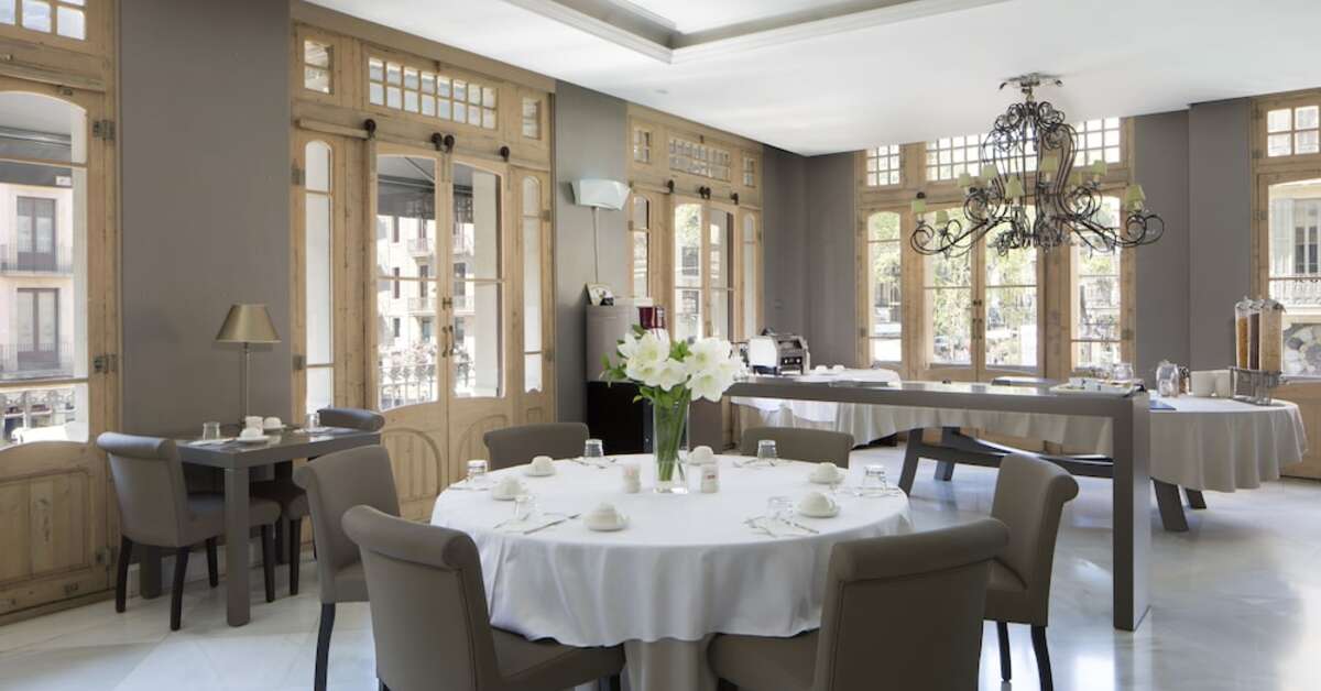Een foto van de faciliteiten bij Hotel Ramblas Internacional
