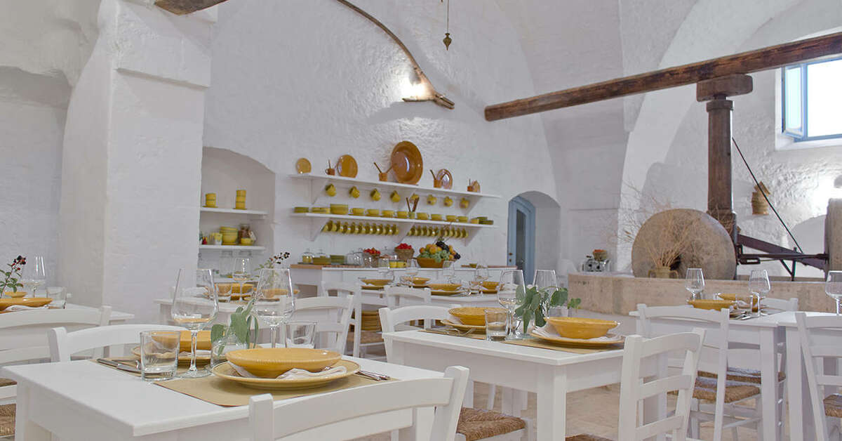 Een foto van de faciliteiten bij Masseria Corte degli Asini