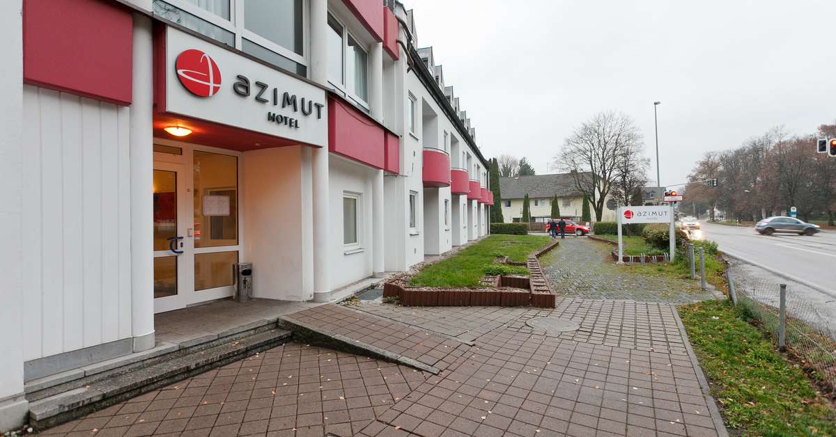 Een foto van de buitenkant van Azimut Hotel Erding