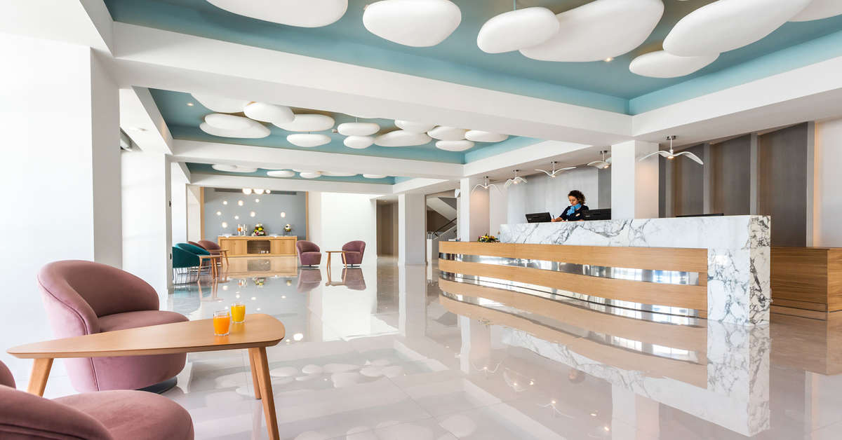 Een foto van het interieur van Blue Lagoon Ocean