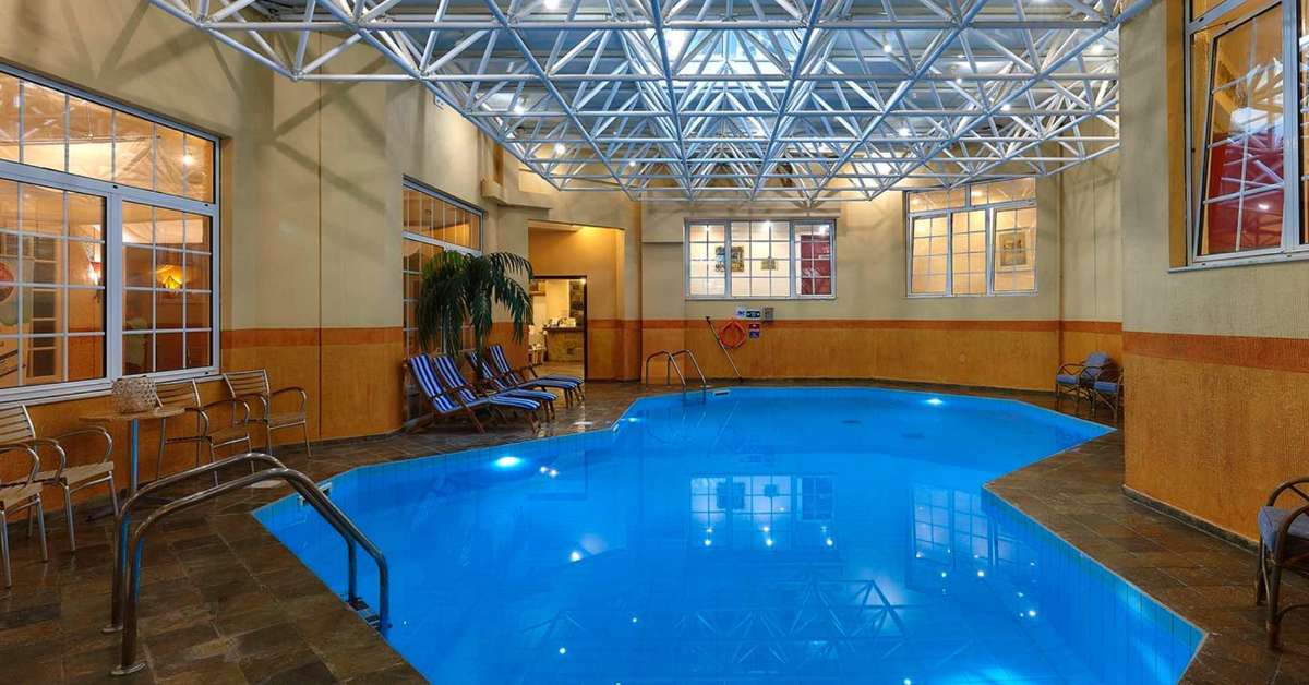 Een foto van het zwembad bij Alexander Beach Hotel & Village