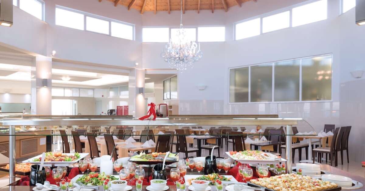 Een foto van de faciliteiten bij Grand Blue Beach Hotel