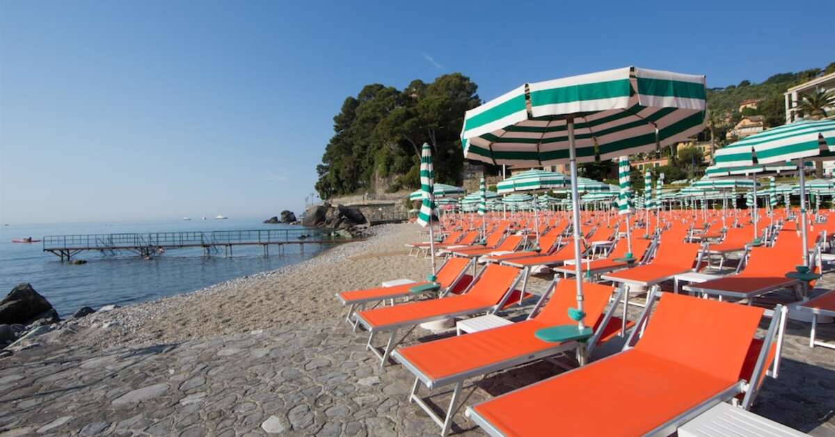 Een foto van het strand bij Best Western Hotel Regina Elena