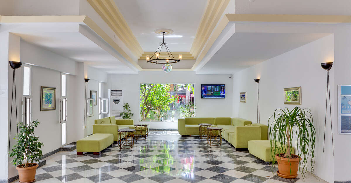 Een foto van het interieur van Natur Garden Hotel