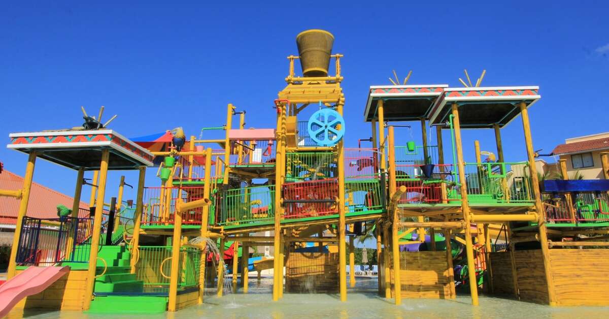 Een foto van de faciliteiten bij All Ritmo Cancun Resort & Waterpark