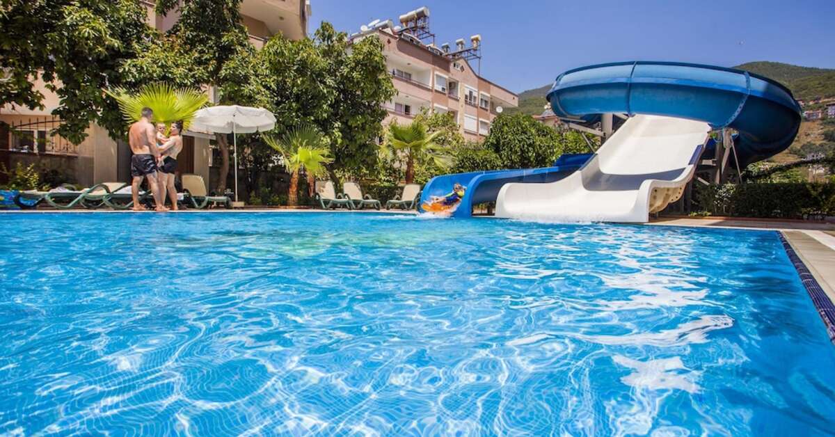 Ein Foto vom Pool im Kleopatra Royal Palm