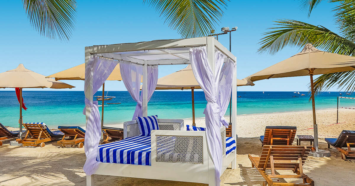 Een foto van het strand bij Royal Zanzibar Beach Resort