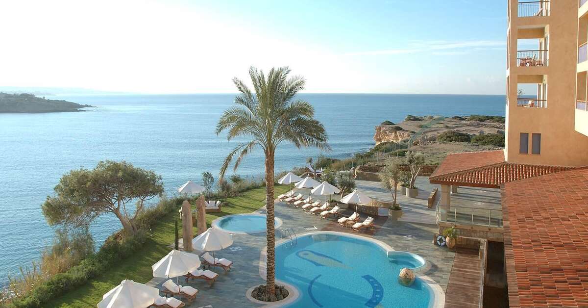Een foto van het zwembad bij Thalassa Boutique Hotel & Spa