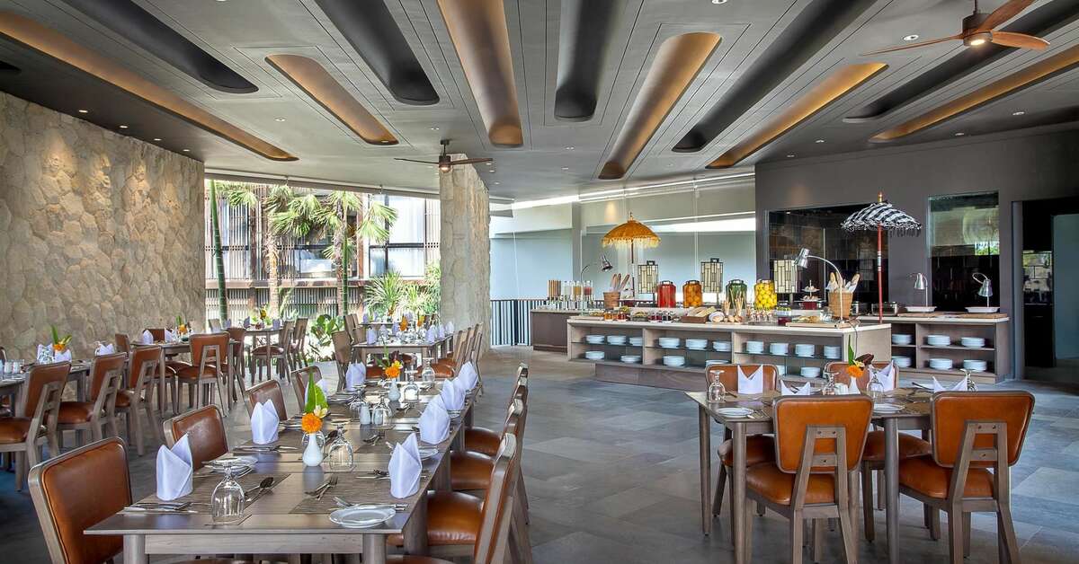 Een foto van de faciliteiten bij Wyndham Tamansari Jivva Resort