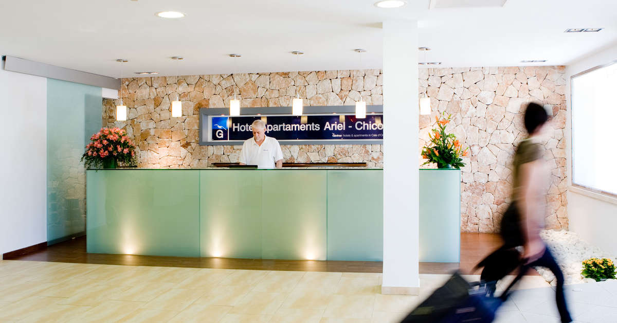 Een foto van het interieur van Gavimar Ariel Chico Club Resort
