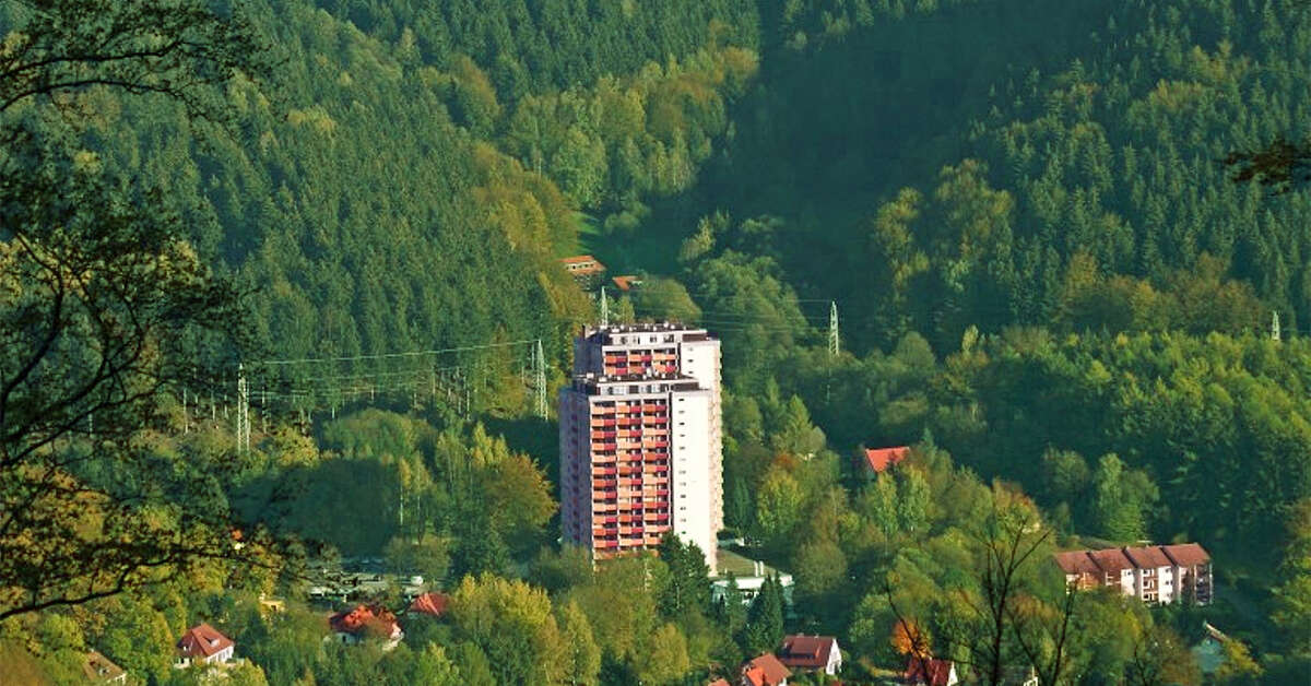 Een foto van de buitenkant van Panoramic - Ihr Aparthotel im Harz