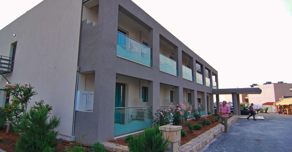 Een foto van de buitenkant van Hotel Kalia Beach