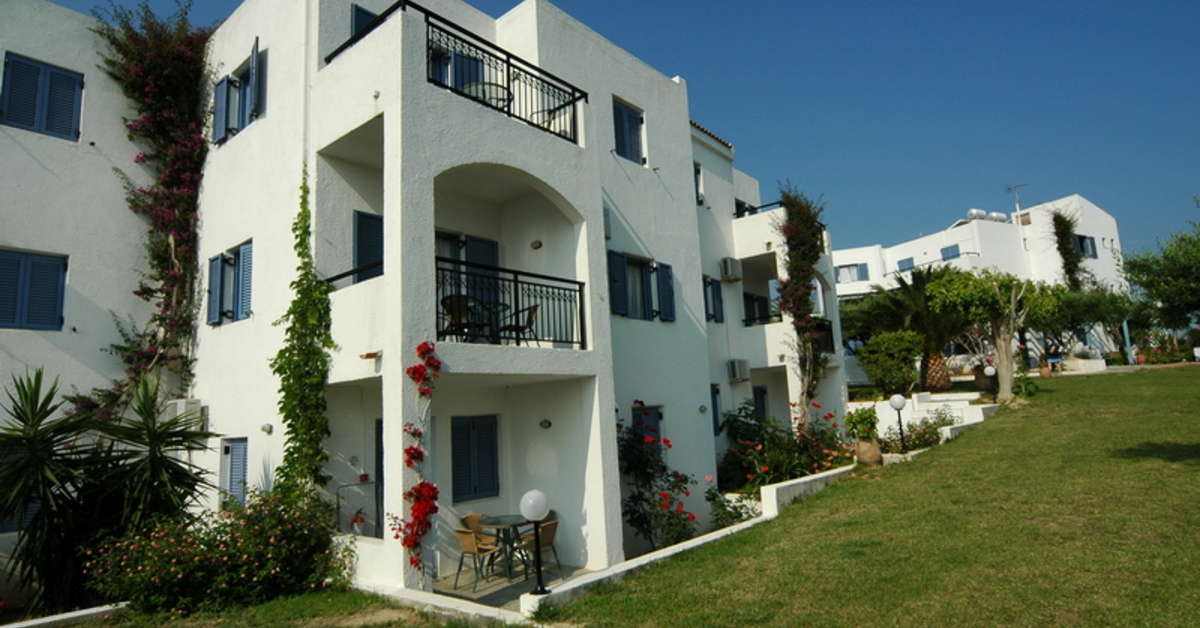 Een foto van de buitenkant van Palatia Village Studios & Appartementen
