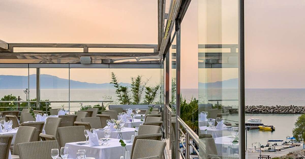 Een foto van de faciliteiten bij Porto Platanias Beach Resort & Spa