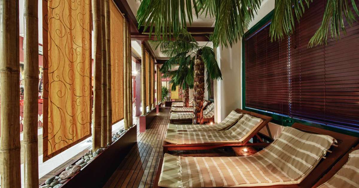 Een foto van de faciliteiten bij Delphin Deluxe Hotel
