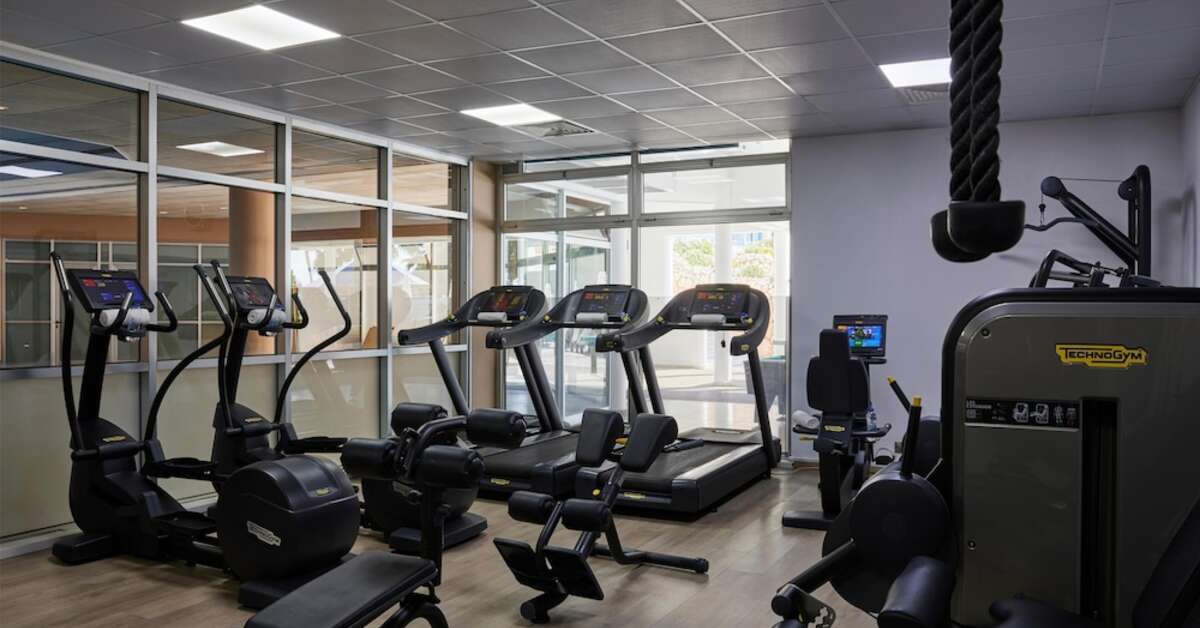 Een foto van de faciliteiten bij Mediterranean Beach Hotel