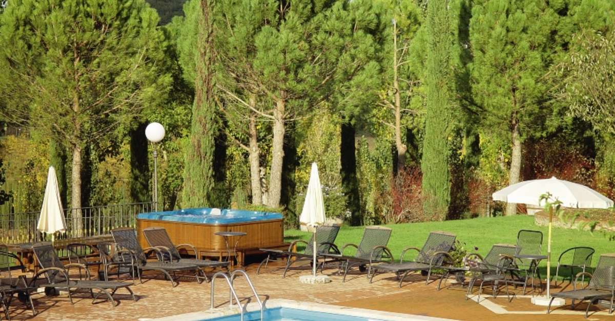 Een foto van het zwembad bij Agriturismo La Sovana