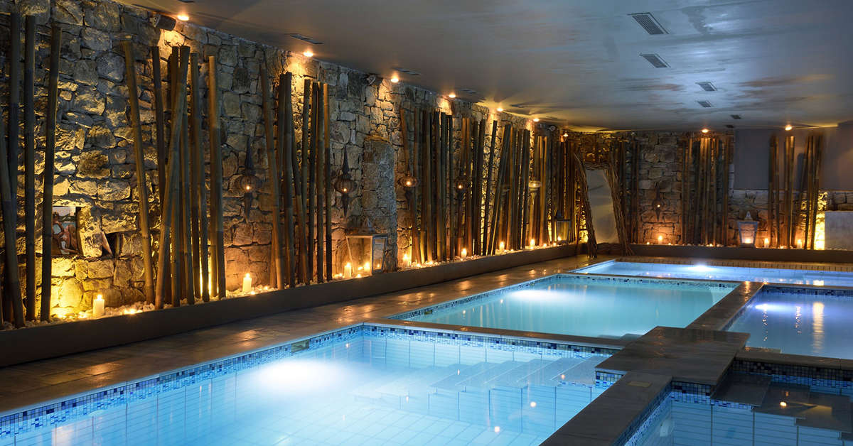 Ein Foto vom Pool im Myconian Naia Luxury Suites