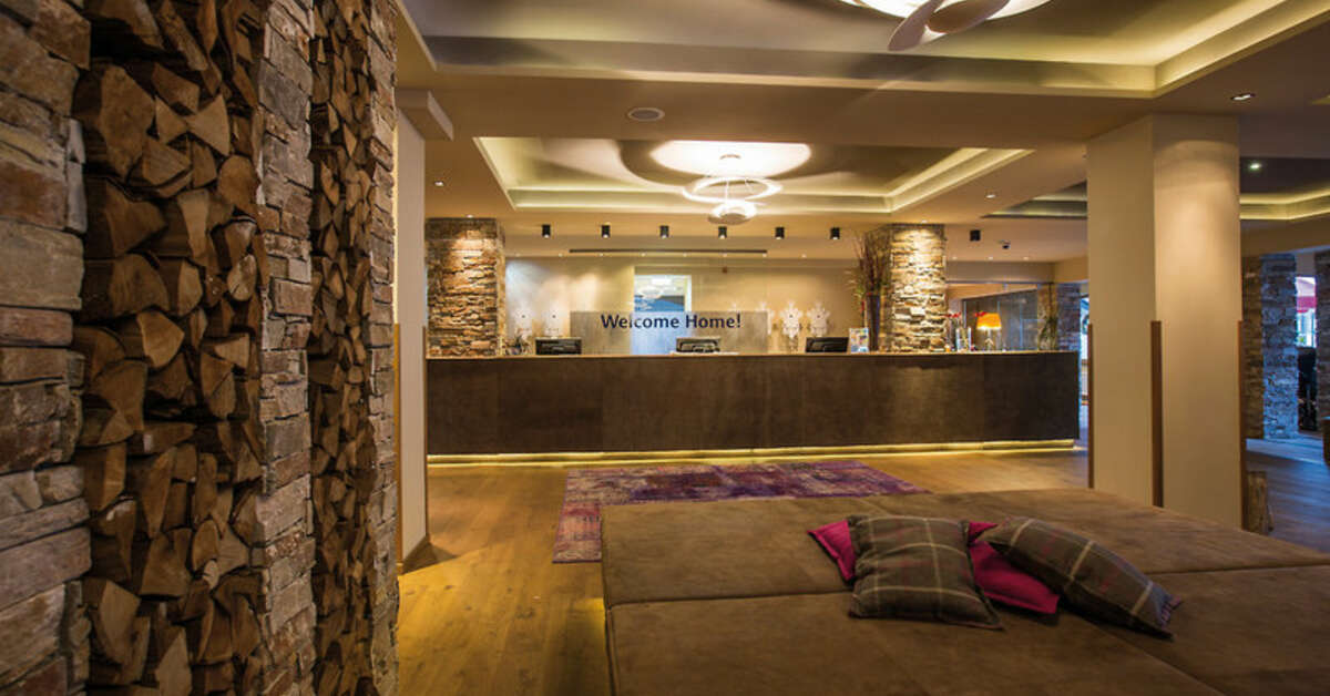 Een foto van het interieur van Falkensteiner Hotel Sonnenalpe