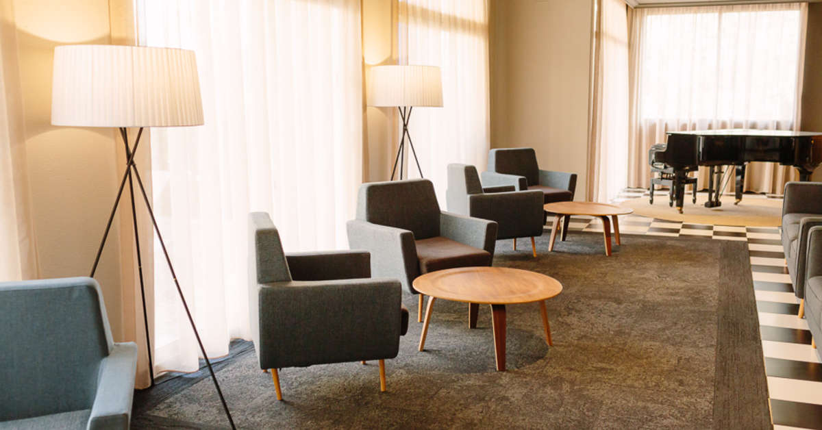 Een foto van het interieur van Golden Acqua Salou