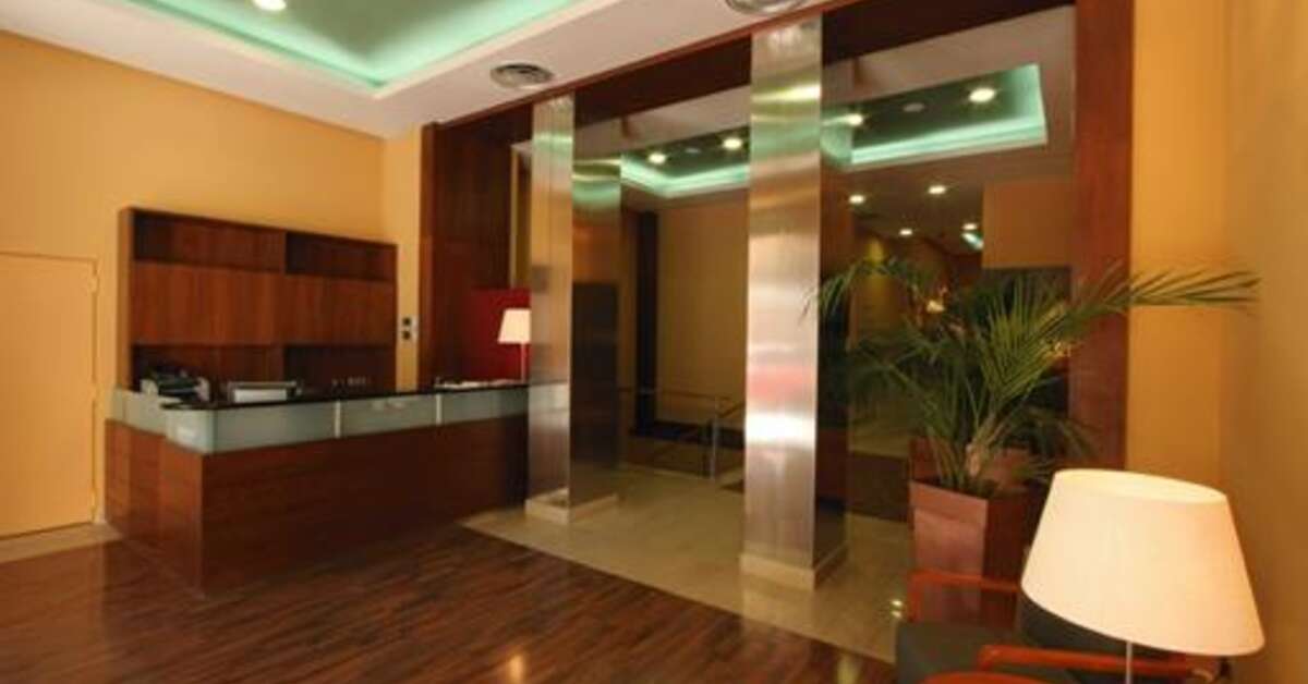 Een foto van het interieur van Hotel Victoria 4