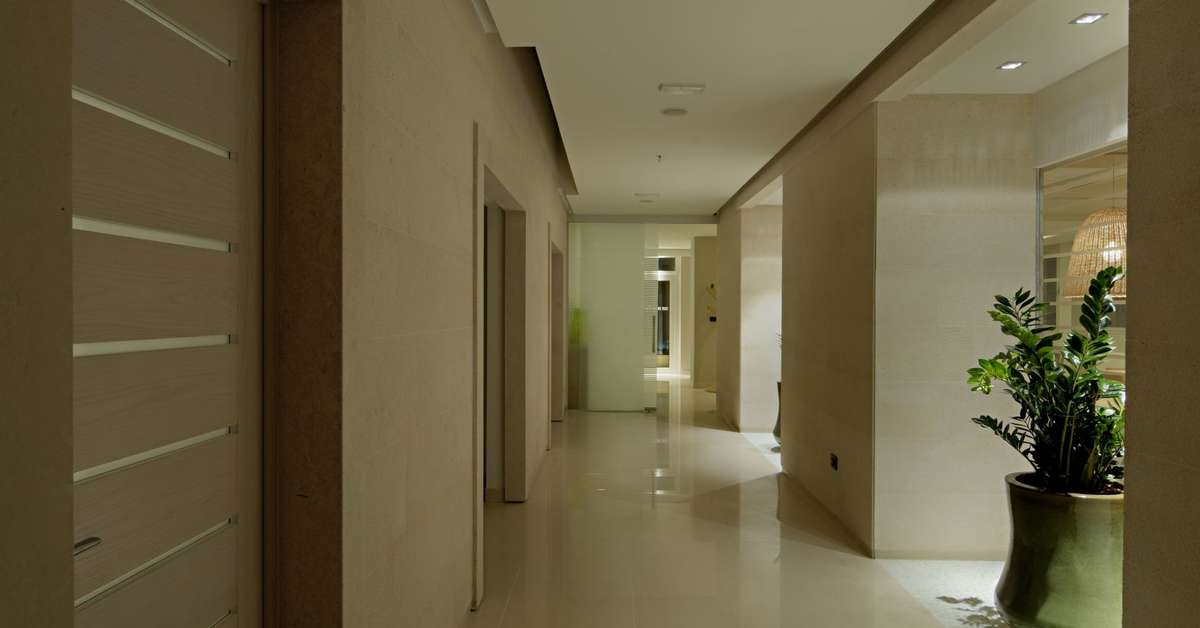 Een foto van het interieur van Hotel Osejava